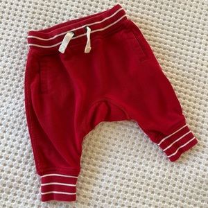 Hanna Andersson || Red Slouchy Jogger Pants